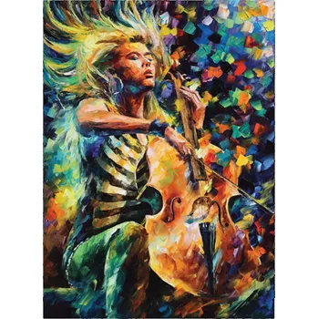 Puzzle Puzzle ANATOLIAN Violoncellistka 1000 dílků