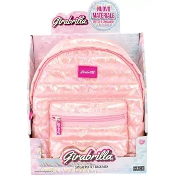 Městský batoh Batoh Girabrilla světle růžový 22 cm