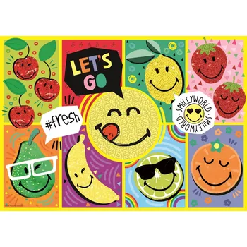 Puzzle TREFL Smiley: Šťastný Smiley 200 dílků
