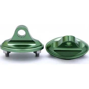 Zrcátko pro motocykl ACCEL adaptér zrcátek KAWASAKI ZX barva zelená