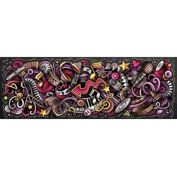 Puzzle ART Panoramatické Prvky rytmu 1000 dílků