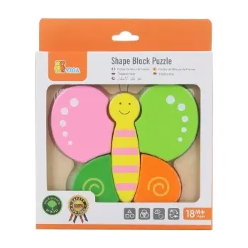 Puzzle Viga puzzle motýl