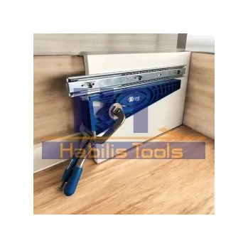 Šablona KREG pro montáž pojezdů k zásuvkám KHI-SLIDE