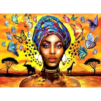 Puzzle Puzzle Anatolian Nádherná žena 1000 dílků