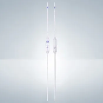 Hirschmann Laborgeräte Nedělené pipety třídy AS, s jednou objemovou značkou, modrý tisk Objem: 2 ml