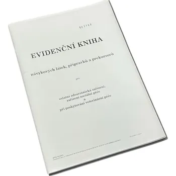 Tiskopis DITIS Evidenční kniha návykových látek pro ZZ a ZSP