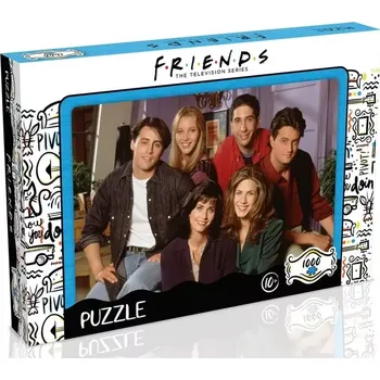 Puzzle Winning Moves Přátelé Apartment 42239 1000 dílků