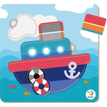 Puzzle Dodo lodička 5 dílků