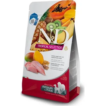 Krmivo pro psa N&D TROPICAL SELECTION DOG Adult M/L Chicken 10kg + CashBack 36 Kč