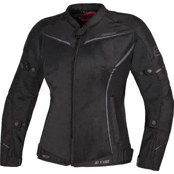 Moto bunda Dámská moto bunda Ozone Jet II, černá textilní letní bunda, XXL