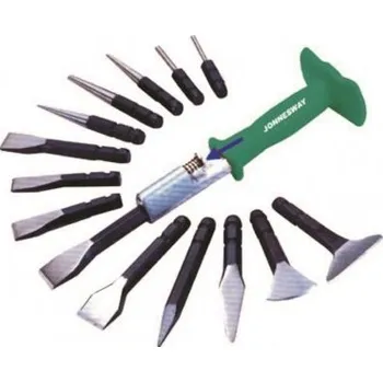 Sada úderových dlát 14 dílů - JONNESWAY AG010143