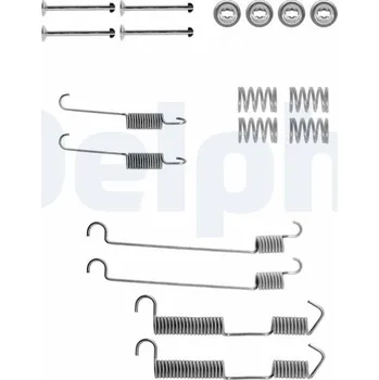 Brzdová čelist Sada příslušenství, brzdové čelisti DELPHI LY1054