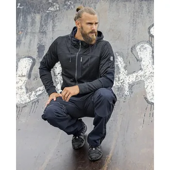 Pánská mikina Mikina ARDON®3DBreathe modrá melange S modré odstíny M