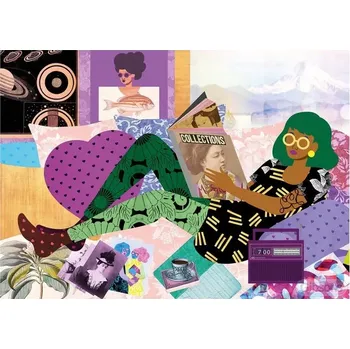 Puzzle GIBSONS Lenošení v neděli 1000 dílků