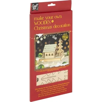 3D puzzle Dřevěné 3D puzzle chaloupka