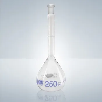 Laboratorní baňka Hirschmann Laborgeräte Odměrná baňka bez uzávěru, se zábrusem, čiré sklo, třída A Varianta: NZ-45/40, Objem: 10000 ml