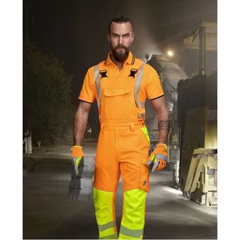 Pánské kalhoty Reflexní kalhoty s laclem ARDON®SIGNAL - Regular / oranžové odstíny / 56 / XL / oranžová