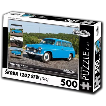 Puzzle Puzzle Retro-auta Škoda 1202 STW 500 dílků