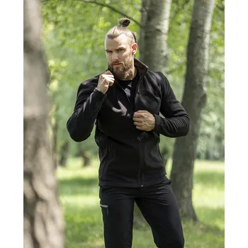 Pánská mikina Mikina fleece ARDON®JOFLEX černá S černá S