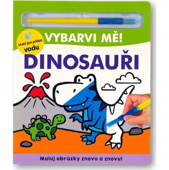 omalovánky Vybarvi mě! Dinosauři Lindsay Sagar