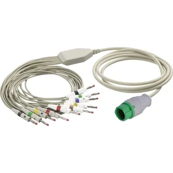Datový kabel OEM EKG kabel (MR) 10 svodů Varianta: banánky