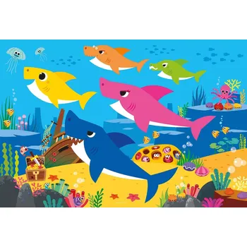 Puzzle Puzzle Baby Shark dovolená 30 dílků CLEMENTONI