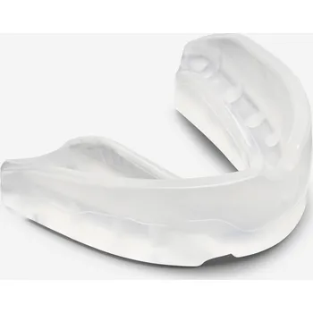 Chránič zubu DOMYOS Chránič zubů na bojové sporty z jednoho materiálu M BEZBARVÁ