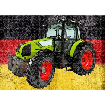 Puzzle Puzzle s traktorem Claas 120 dílků (puzzle traktory)