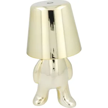 Lampička Stolní noční lampa GOLD MAN Art Deco stojící (verze 8) MLTL