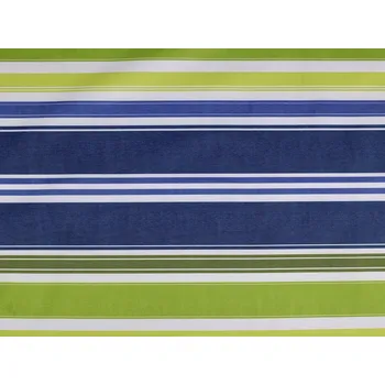 Kočárkovina 600D pruhy s PVC úpravou, barva 3 (6) modrá zelená