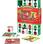 EUROGRAPHICS Adventní kalendář: Vánoční pejsci 24x50 dílků