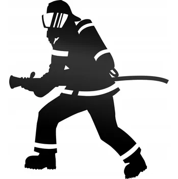 Samolepicí dekorace na vozidlo NÁLEPKA PRO HASIČE HASIČSKÝ ZÁCHRANÝ SBOR NA AUTO