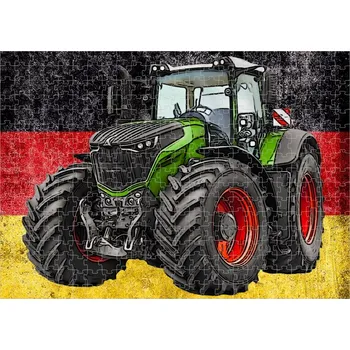 Puzzle Puzzle s traktorem Fendt (puzzle traktory)