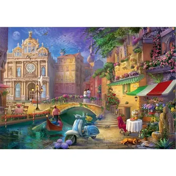 Puzzle Puzzle ANATOLIAN Romantické Benátky, 500 dílků
