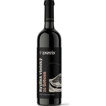 Víno Znovín Znojmo RYZLINK VLAŠSKÝ 2021 Šobes pozdní sběr 0,75 l