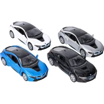 autíčko Kovový model BMW i8, měřítko 1:36