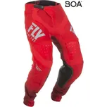 FLY RACING LITE 2019 kalhoty na motokros, barva červená šedá, velikost 30