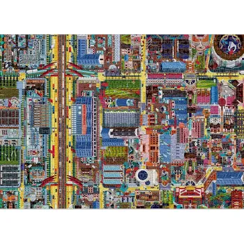 Puzzle Puzzle Crossroads 1000 dílků CLOUDBERRIES