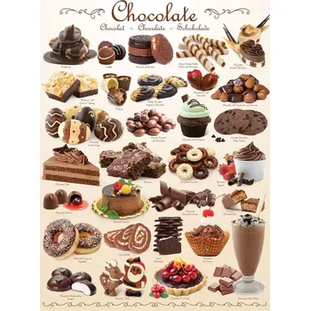 Puzzle EuroGraphics Čokoláda 1000 dílků