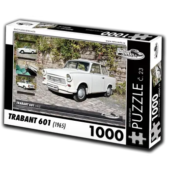 Puzzle Puzzle Retro-auta Trabant 601 (1965) 1000 dílků