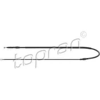 Lanko parkovací brzdy Tažné lanko, parkovací brzda TOPRAN 111 292