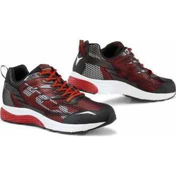 Moto obuv Tenisky TCX PADDOCK černo/červené urban moto boty 39