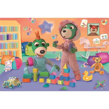 Puzzle Puzzle Dobrou noc, Treflíci Veselý svět dětí MAXI