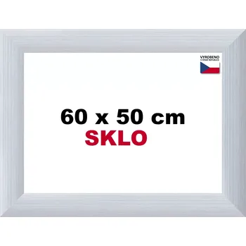 Puzzle BFHM Alaska hliníkový rám na puzzle 60x50 cm stříbrný