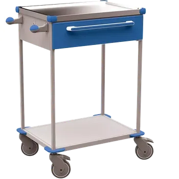 ASSIST 190 vozík zdravotnický, plast ABS, modrá