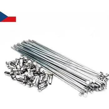 Motor pro motocykl Výplet kola komplet 19" - nerez Stadion, Babetta 228