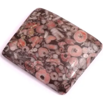 Přírodní kámen Kabošon Kammererite Fossil č.3463 (32x28x7mm)