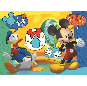 Puzzle Puzzle 30 dílků - Mickey Mouse a Veselý Domeček Trefl