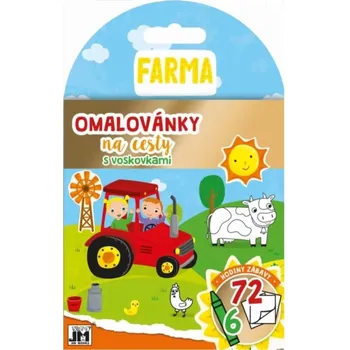 omalovánky Omalovánky na cesty s voskovkami – Farma