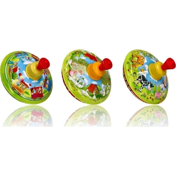 Dřevěná hračka Goki Plechová káča